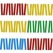 Mixed Colour Pack - 30 Pairs of Claves
