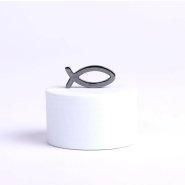 Hematite Pocket Fish with Card - Pack of 1000