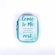 Come To Me Canvas Bible Cover - Medium
