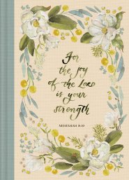 ESV GraceLaced Bible, Journaling Edition (Artwork by Ruth Chou Simons) (Cloth over Board, Nehemiah 8:10 Design, Thumb Indexed)