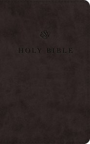 ESV Premium Church Bible, Large Print, Red Letter (TruTone, Black)