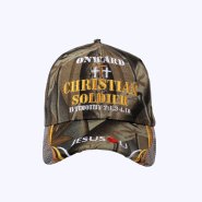 Onward Christian Soldier Camo Cap