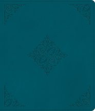 ESV Journaling Bible (TruTone, Deep Teal, Fleur-de-lis Design)
