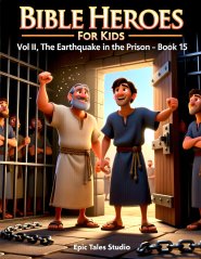 Bible Heroes for Kids Vol II: The Earthquake in the Prison - Book 15: The Amazing Story of Paul and Silas Trusting God in Prison