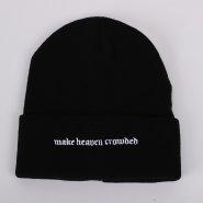 Beanie Black Make Heaven Crowded