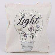 Be The Light Cotton Tote