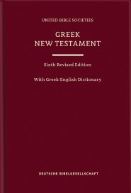 Greek New Testament (UBS6) with Greek-English Dictionary (Hardcover)