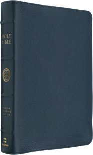ESV Heirloom Bible, Gratia: Large Print Thinline Reference Edition (Calfskin, Meridian Blue)