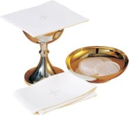 Purificator - 100% Cotton - White Cross