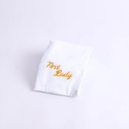 Pastor Towel First Lady White Cotton