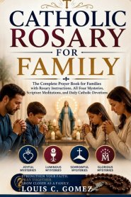 CATHOLIC ROSARY FOR FAMILY: The Complete Prayer Book for Families with Rosary Instructions, All Four Mysteries, Scripture Meditations, and Daily Catho