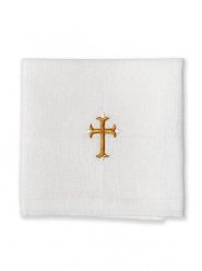 New 16" x 16" Purificator - Gold Cross Design - 1
