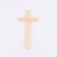 10" Oak Wood Wall Cross
