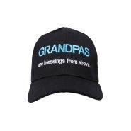 Grandpas Are Blessings From Above Black Cap