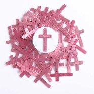 I Can Do All Things Pink Pocket Cross - Pack of 200