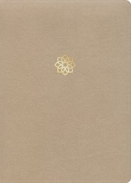 CSB Study Bible, Large Print Edition, Gold Leathertouch