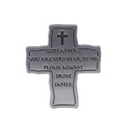Godfather Cross Visor Clip - Pack of 4