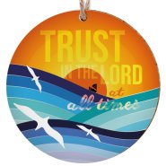 Trust Ceramic Hanging Decoration