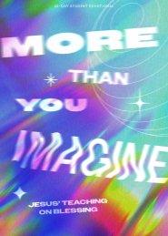 More than You Imagine - Teen Devotional