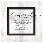 Plaque-Layered Grace-Confirmed In Christ (6 x 6)