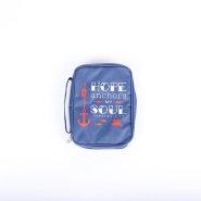 Hope Anchors My Soul Canvas Bible Cover - Medium