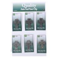 Cross Visor Clips - Pack of 24