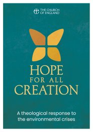 Hope for All Creation