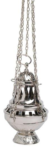 Nickel Plated Thurible H 24 cm