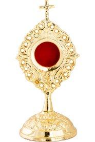 Gold Plated Reliquary H 14 cm