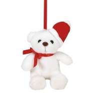 Hanging Marshmallow Holly Jolly Boyds Bear