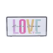 Love Like Jesus Number Plate Tag