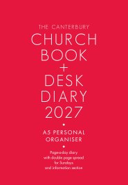 The Canterbury Church Book and Desk Diary 2027 A5 Personal Organiser Edition