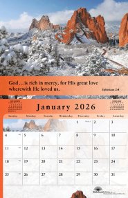 Gospel of Peace 2026 Calendar