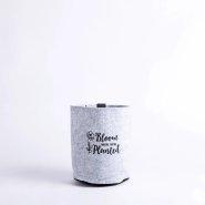 Grow Bag Bloom Grey - Velcro Back - 3.7litres