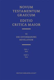 Novum Testamentum Graecum: Editio Critica Maior (ECM) VI/1: Revelation, Text
