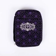 Proverbs 31 Cross Canvas Bible Cover - Large