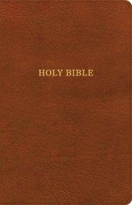 KJV Thinline Bible, Burnt Sienna Leathertouch