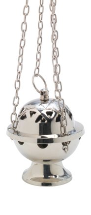 Nickel Plated Thurible H 11 cm