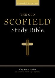 KJV Old Scofield Study Bible: Classic Edition, Genuine Leather, Black