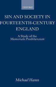 Sin and Society in Fourteenth-century England