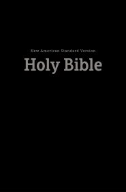 NASB, Church Bible (Pew Bible), Hardcover, Black, 1995 Text, Comfort Print