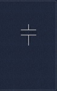 NIV, Bible for Teens, Thinline Edition, Leathersoft, Blue, Red Letter, Comfort Print