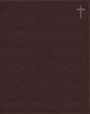 NIV, Journal the Word Bible (Perfect for Note-Taking), Double-Column, Leathersoft, Brown, Red Letter, Comfort Print