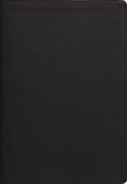 ESV, Thompson Chain-Reference Bible, Large Print, Leathersoft, Black, Red Letter, Thumb Indexed