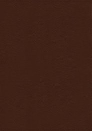 KJV, Thompson Chain-Reference Bible, Genuine Leather, Calfskin, Brown, Red Letter, Comfort Print