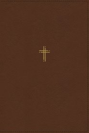 NASB, Thompson Chain-Reference Bible, Leathersoft, Brown, 1995 Text, Red Letter, Comfort Print