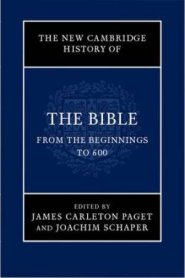The New Cambridge History of the Bible