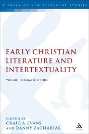 Early Christian Literature and Intertextuality Volume 1