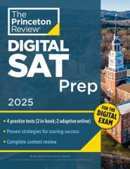Princeton Review Digital Sat Prep, 2025