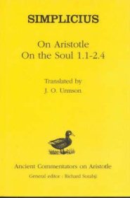 On Aristotle "On the Soul 1 and 2, 1-4"
